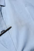 Dolce & Gabbana Blue Cotton Collared GOLD Formal Dress Shirt